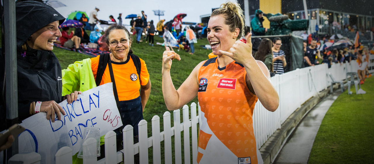 Jacinda Barclay - AFLW - AthletesVoice