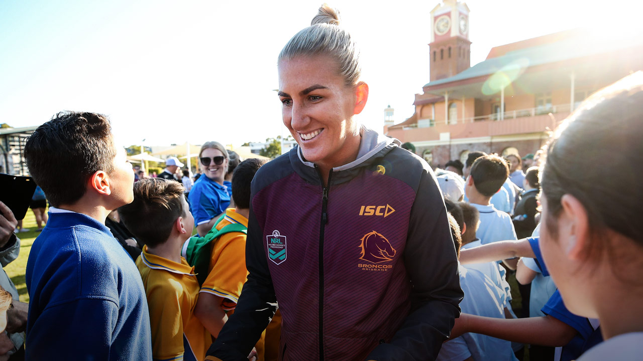 Ali Brigginshaw - NRL Women's - PlayersVoice