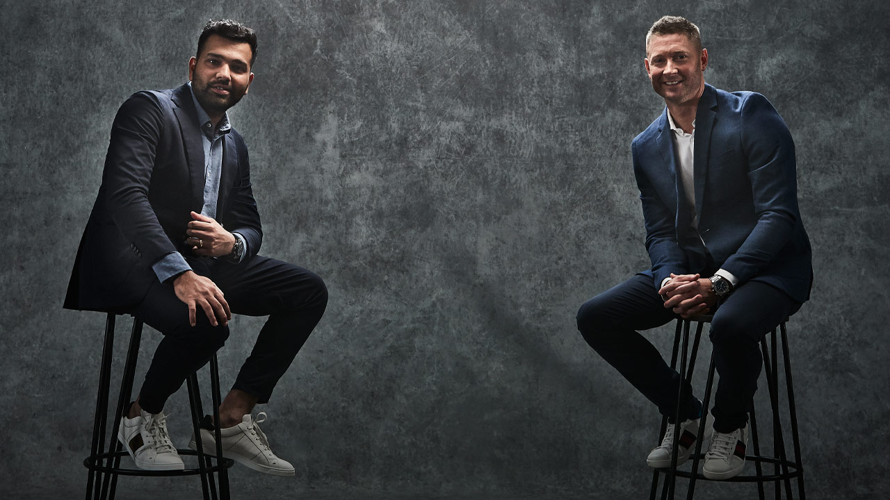 Rohit Sharma & Michael Clarke - Hublot - PlayersVoice