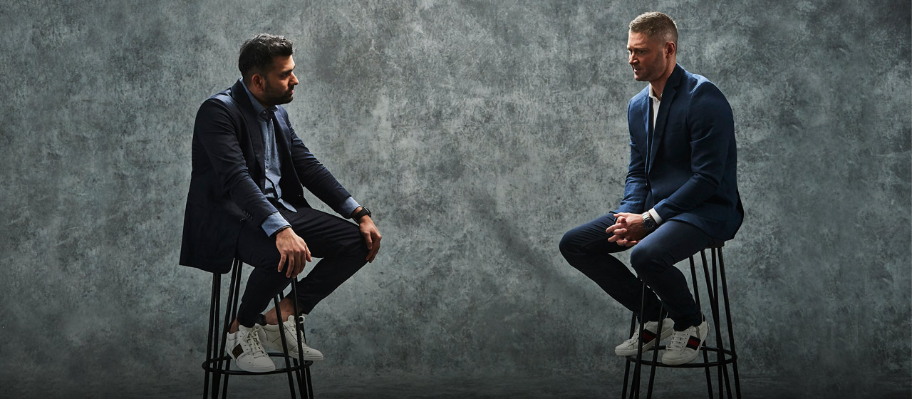 Rohit Sharma & Michael Clarke - Moments In Time - AthletesVoice
