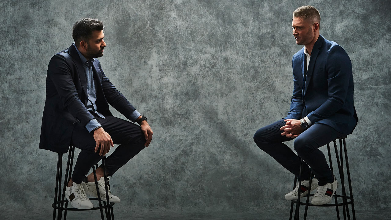 Rohit Sharma & Michael Clarke - Moments In Time - AthletesVoice